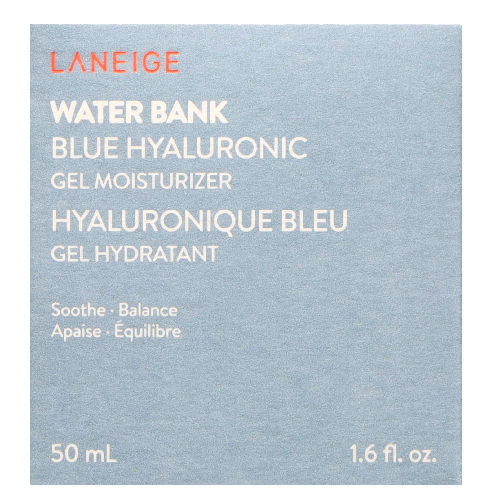 Laneige Water Bank Blue Hyaluronic Gel Moisturizer 50 ml