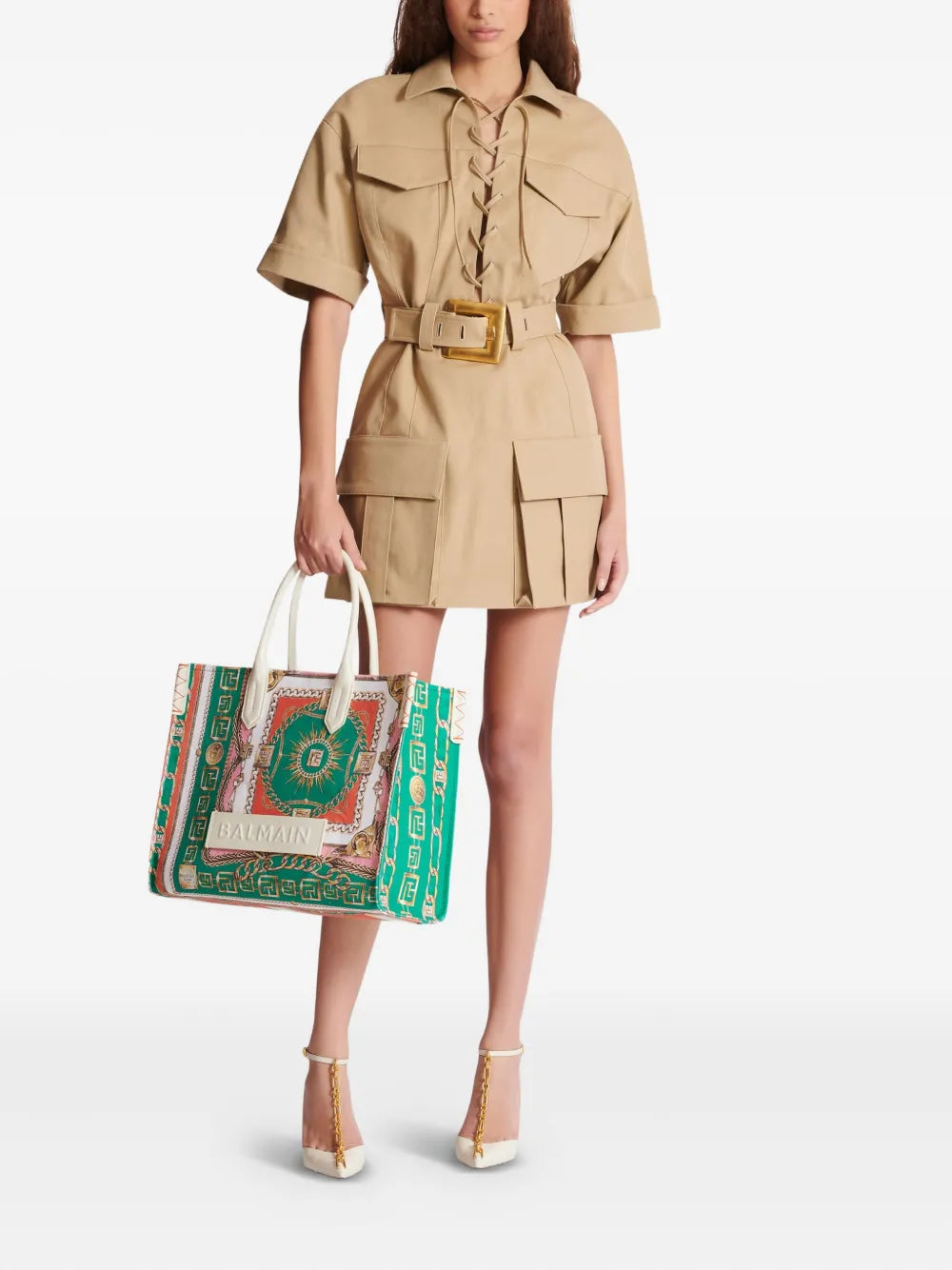 medium B-Army tote bag