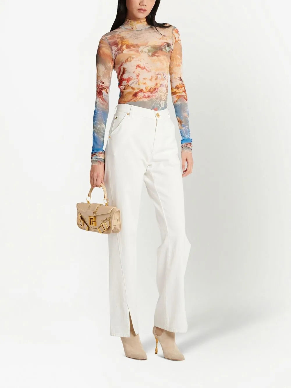 Blaze leather tote bag