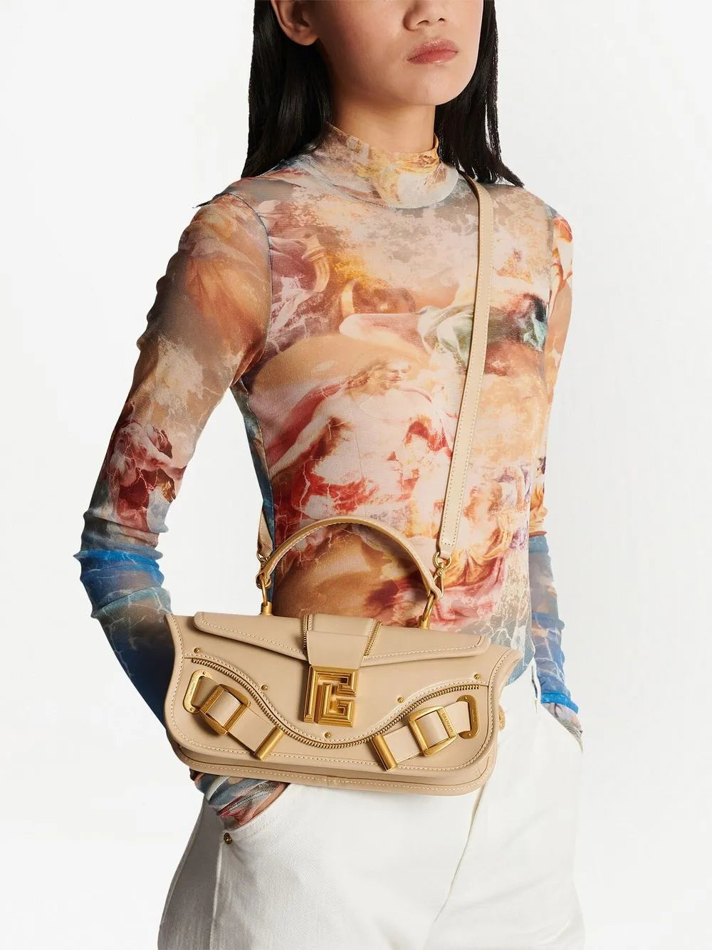 Blaze leather tote bag