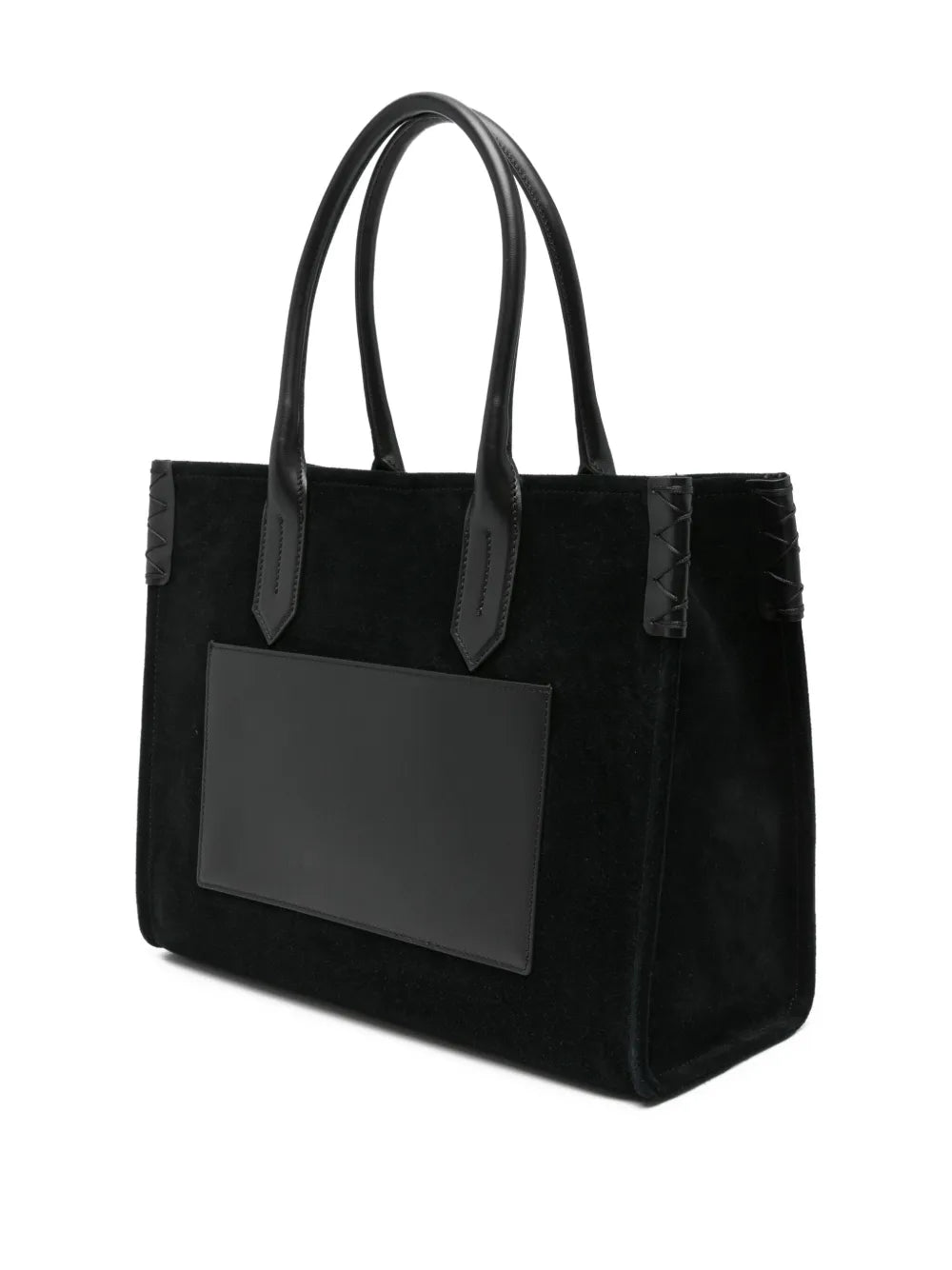 B-Army panelled tote bag