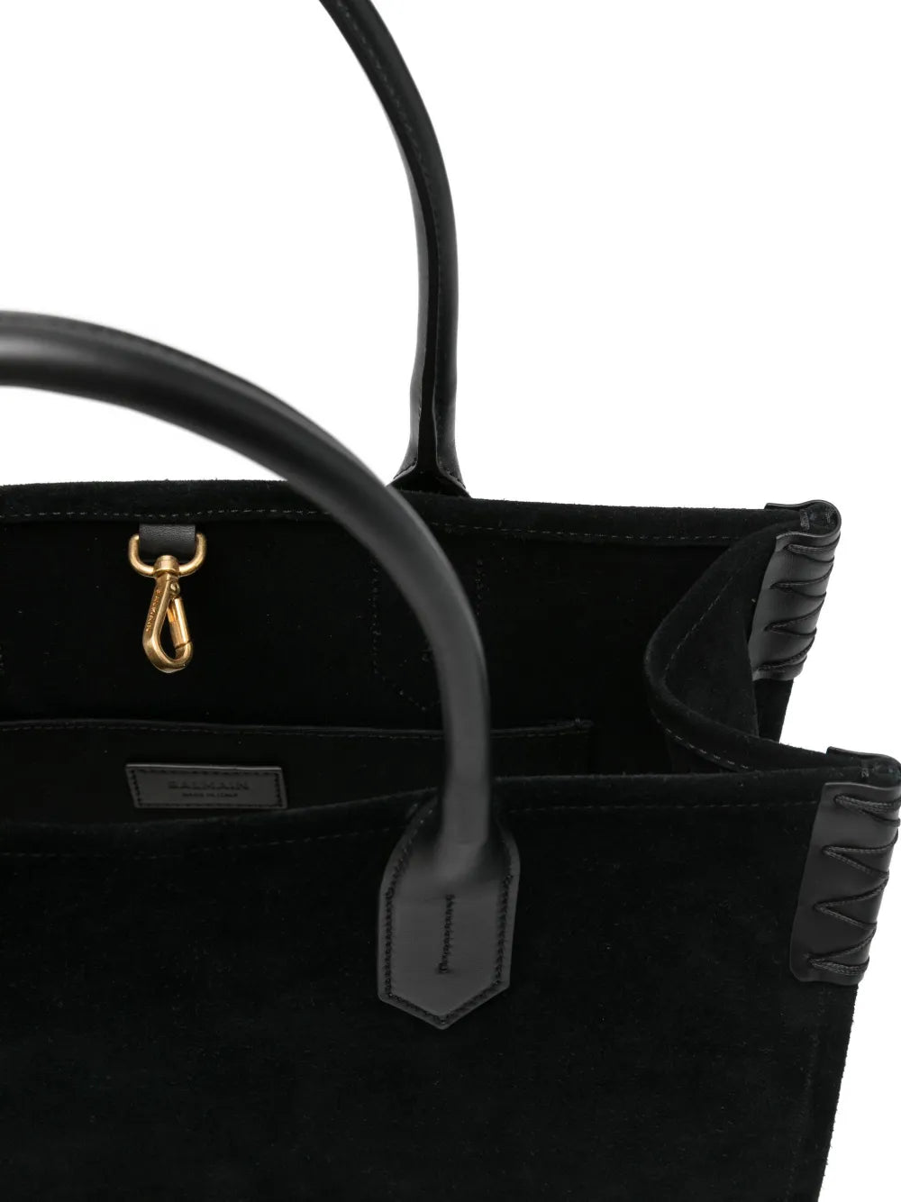 B-Army panelled tote bag