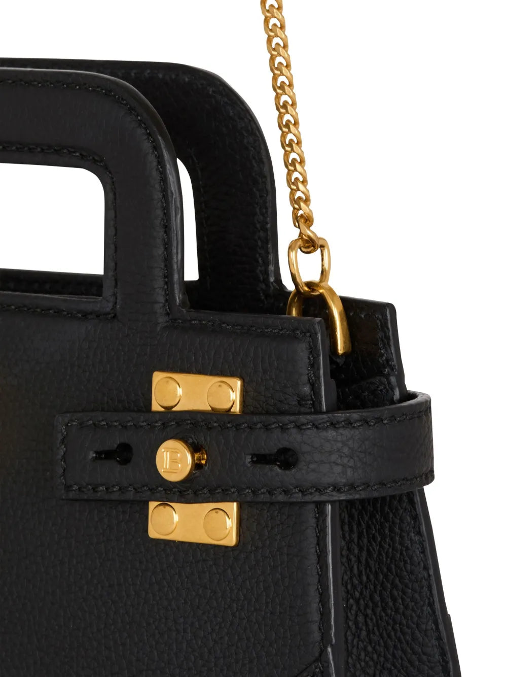 small B-Buzz leather tote bag