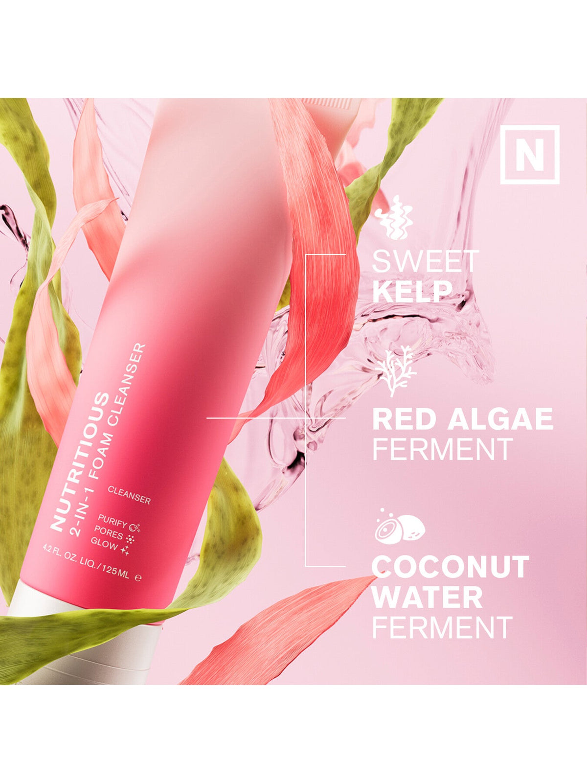 Estée Lauder Nutritious 2 - in - 1 Foam Cleanser 125 ml