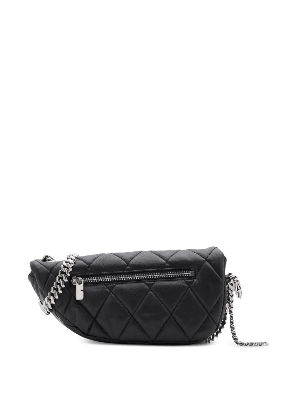 Shield Lock leather shoulder bag