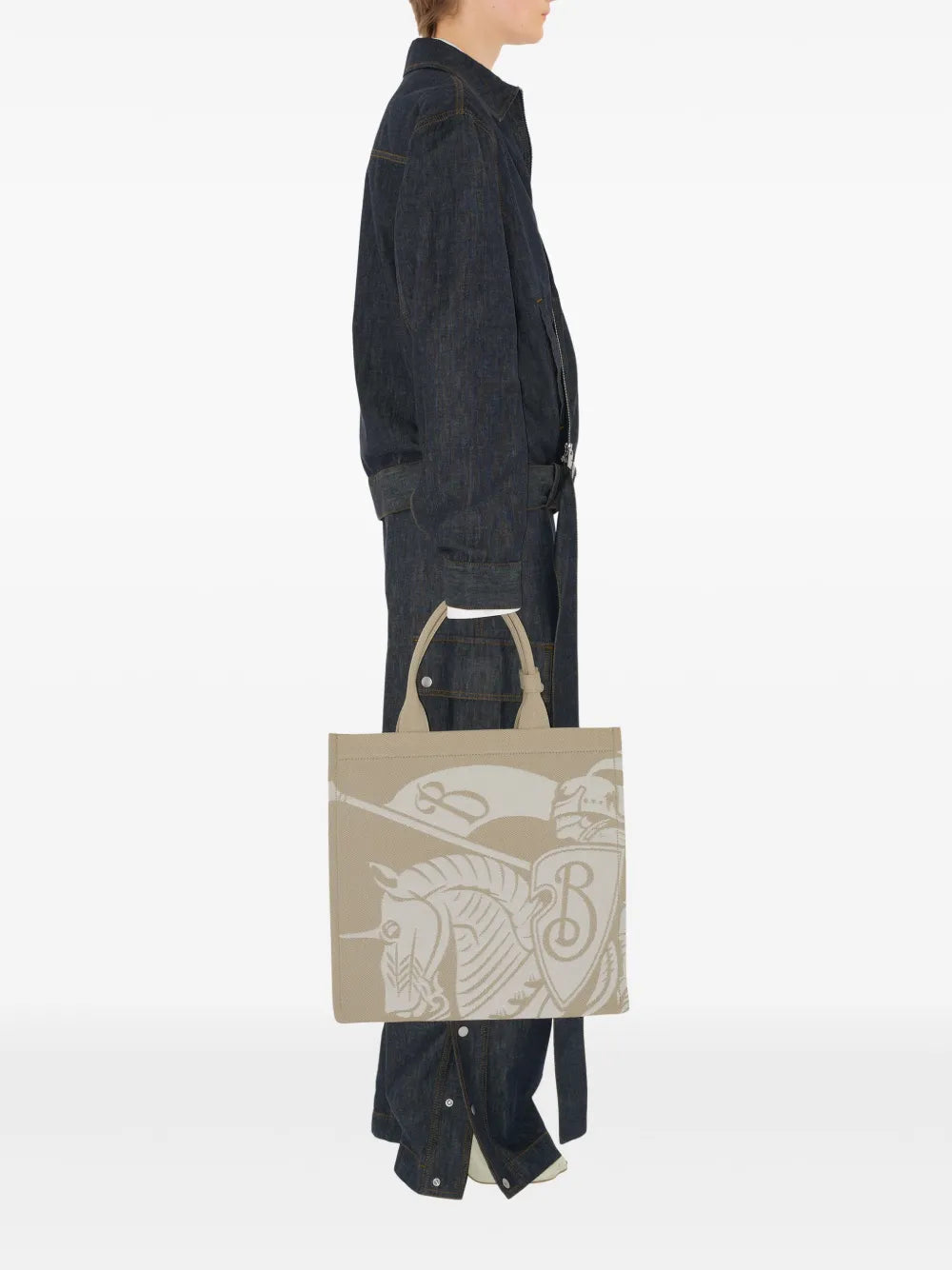 small Equestrian Knight tote bag 