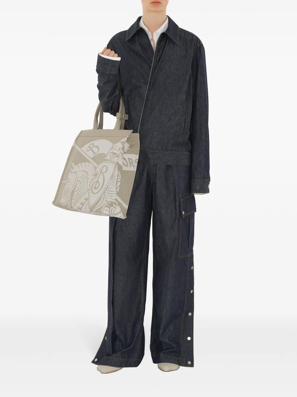 small Equestrian Knight tote bag 