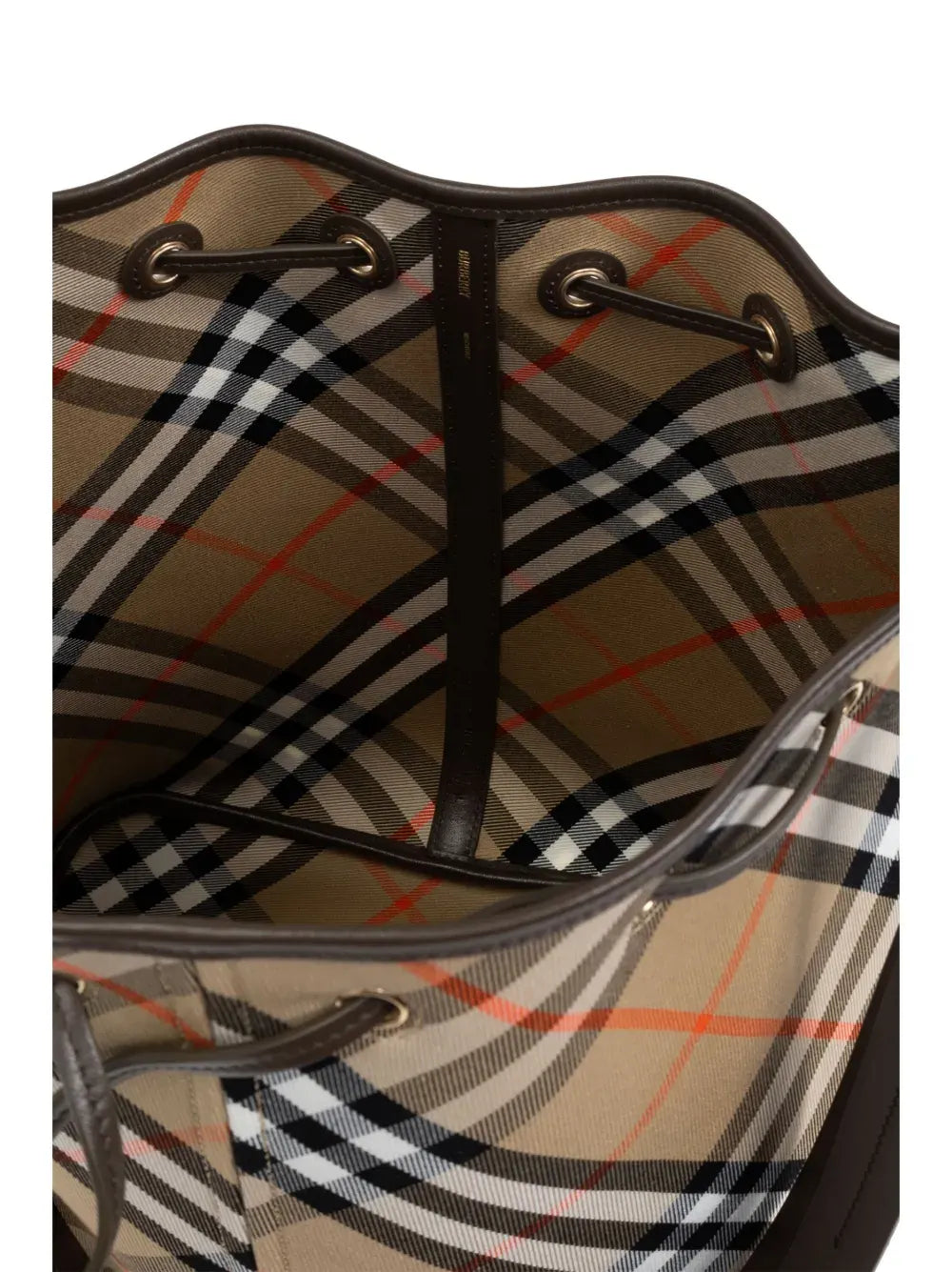Vintage Check bucket shoulder bag