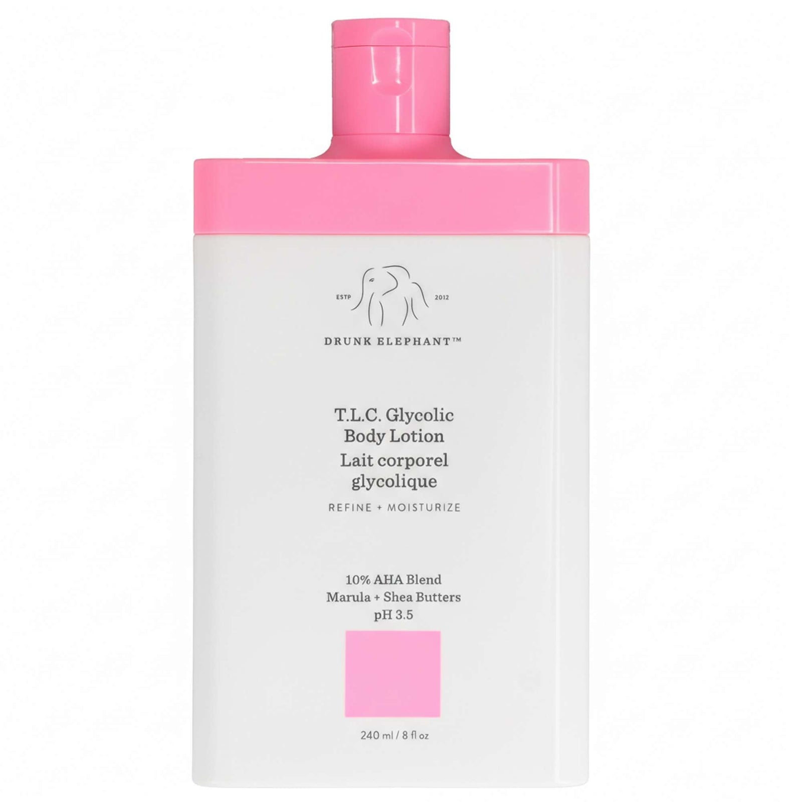 Drunk Elephant Lotions T.L.C. Glycolic Body Lotion 240 ml