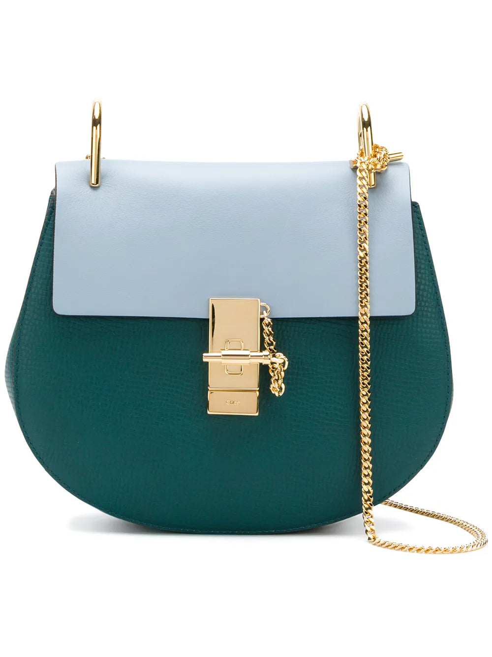 Faye contrast satchel