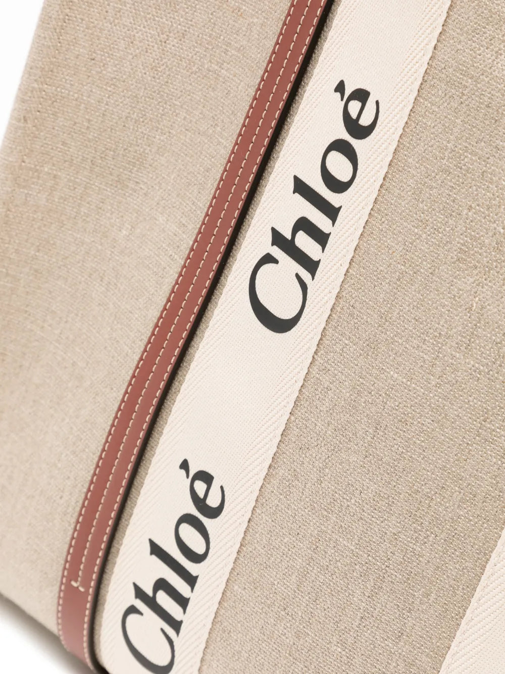 large Woody cotton tote bag