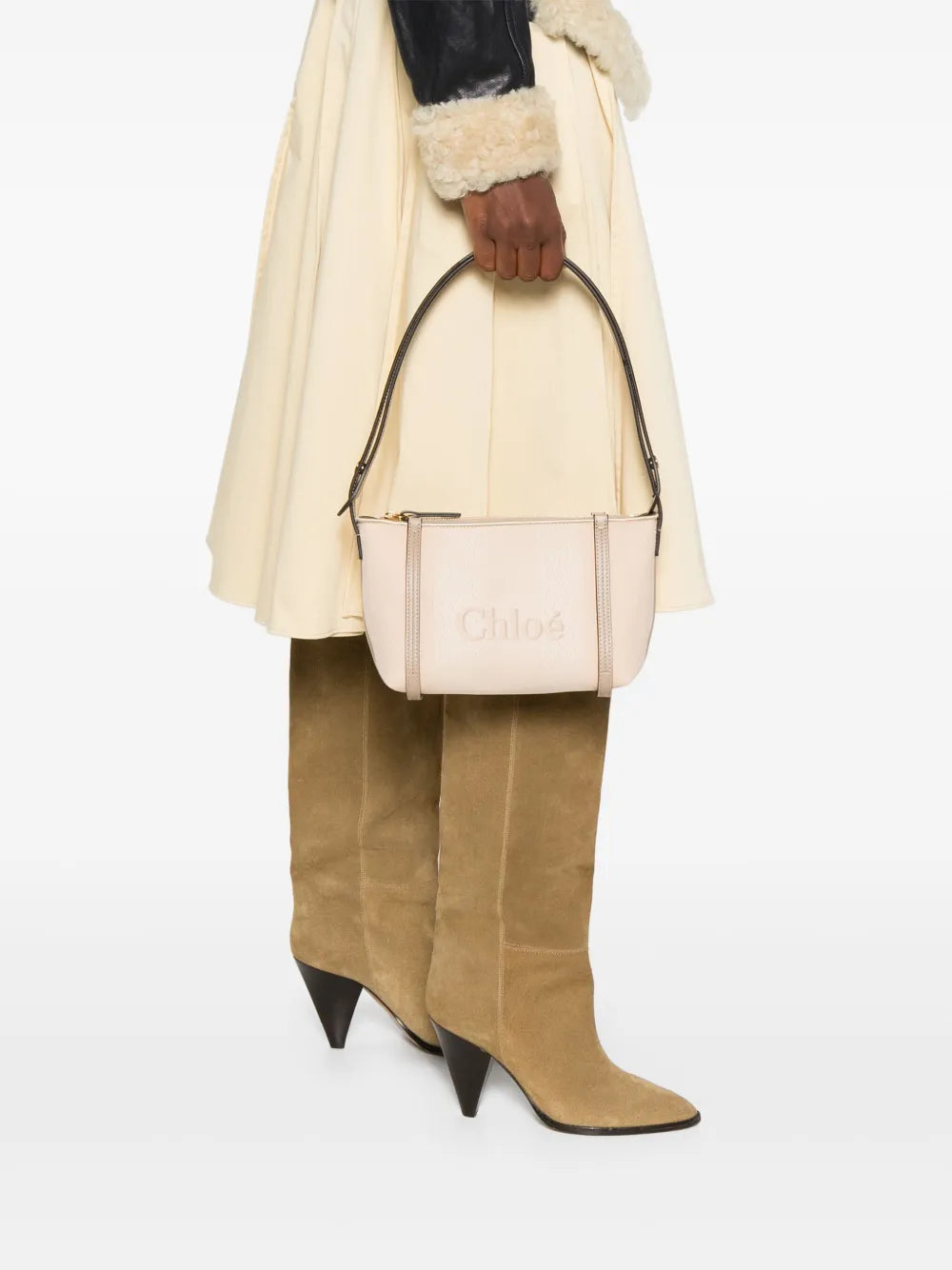 jacquard shoulder bag