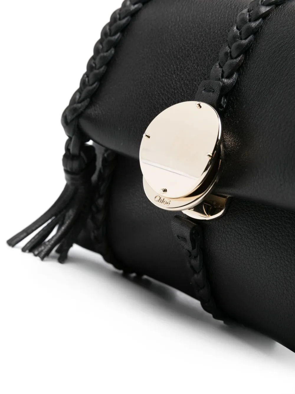 Penelope braid-detail satchel bag
