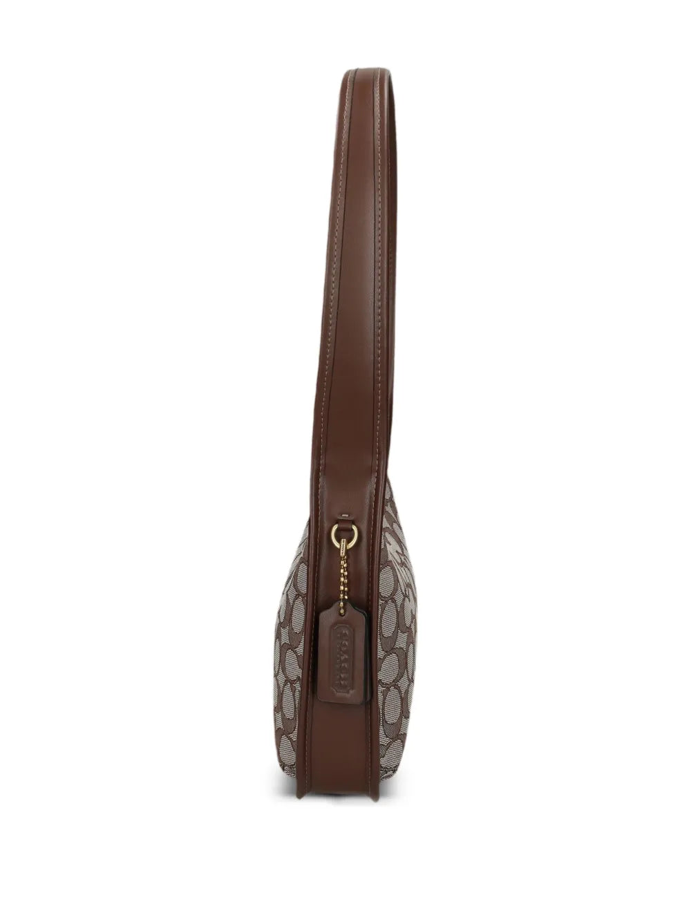 monogram-pattern shoulder bag