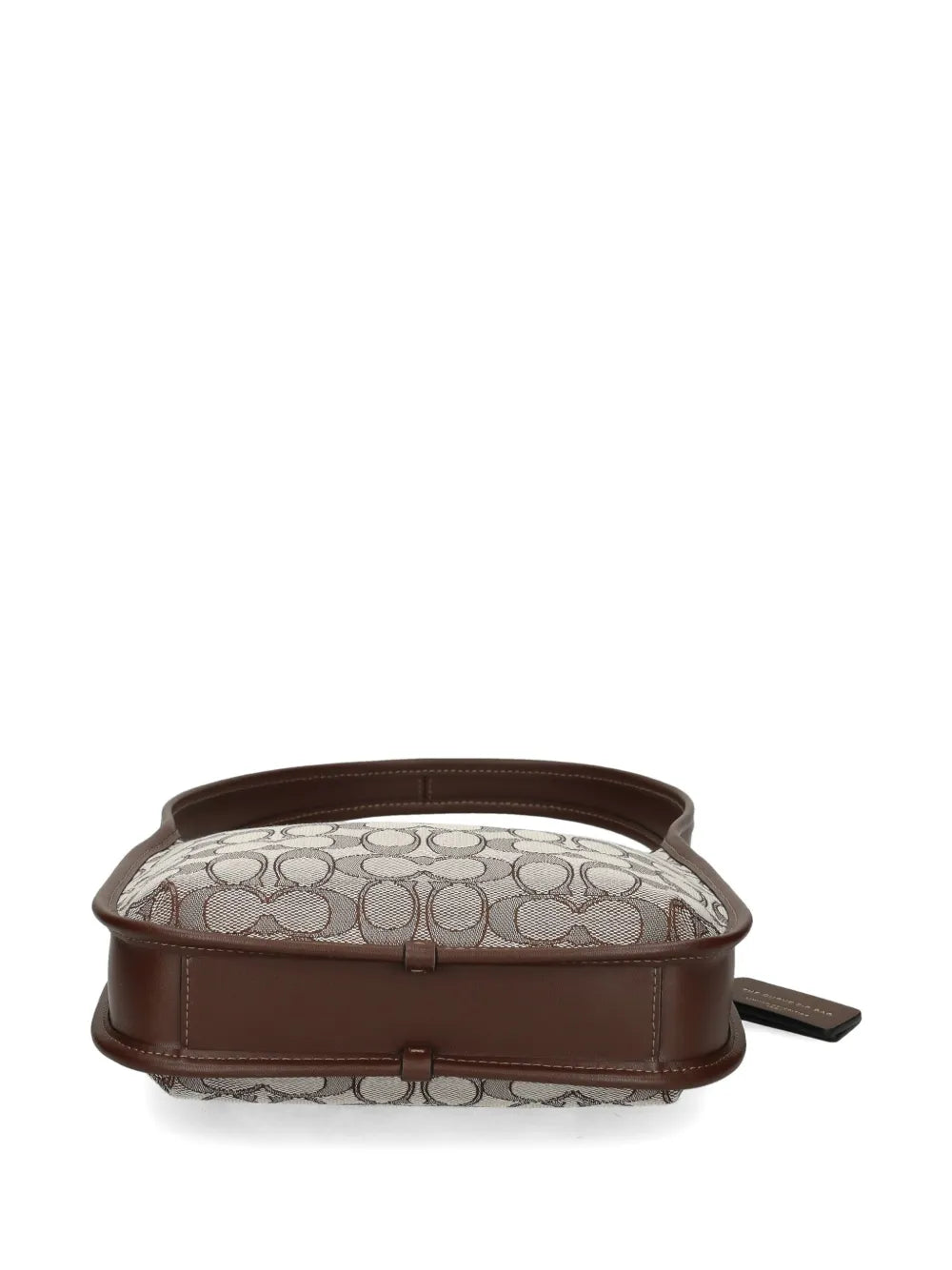 monogram-pattern shoulder bag