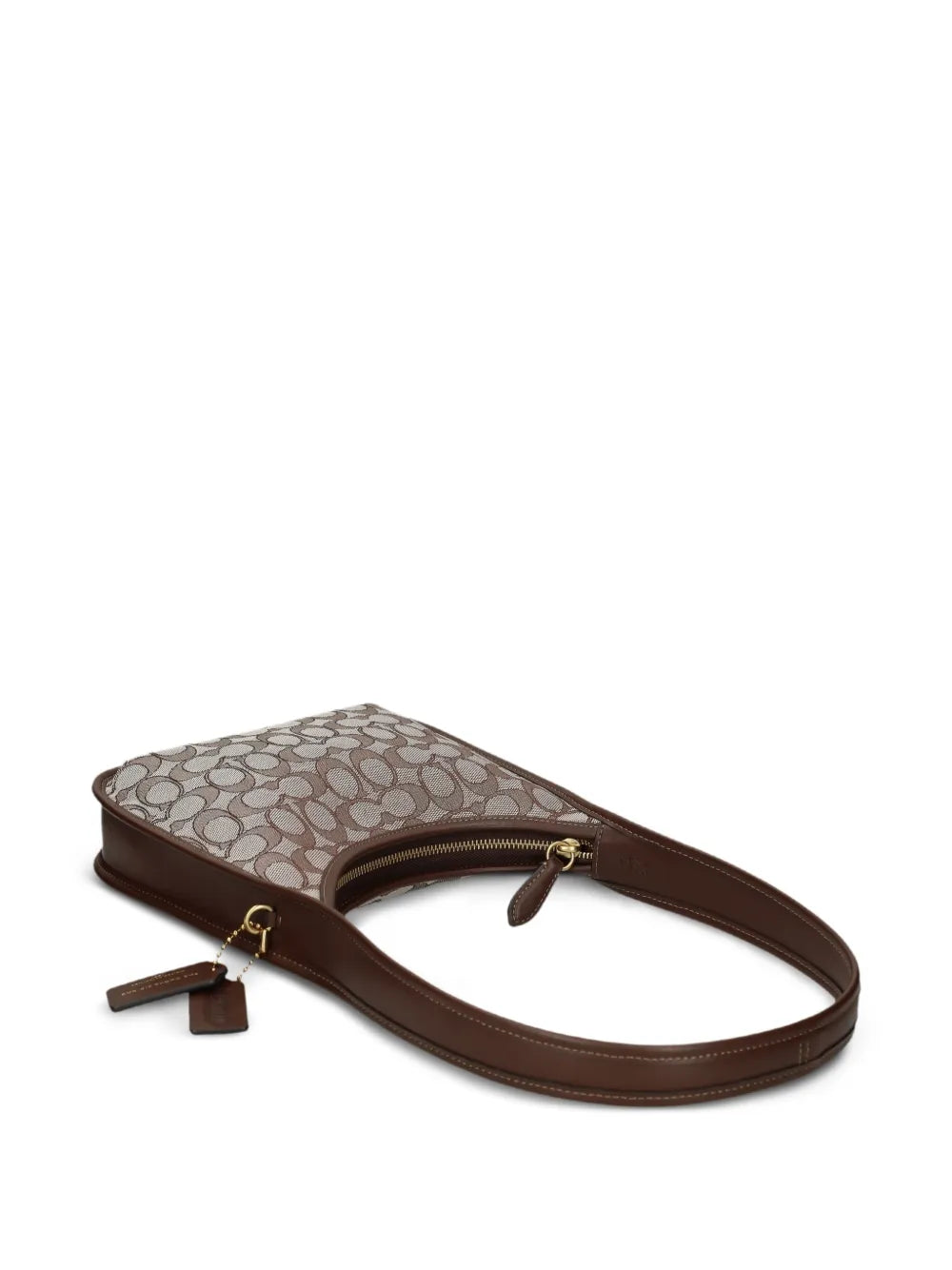 monogram-pattern shoulder bag