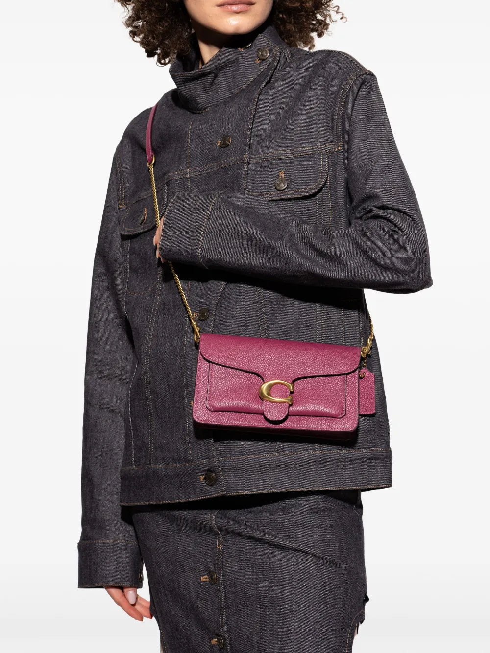 logo plaque crossbody bag
