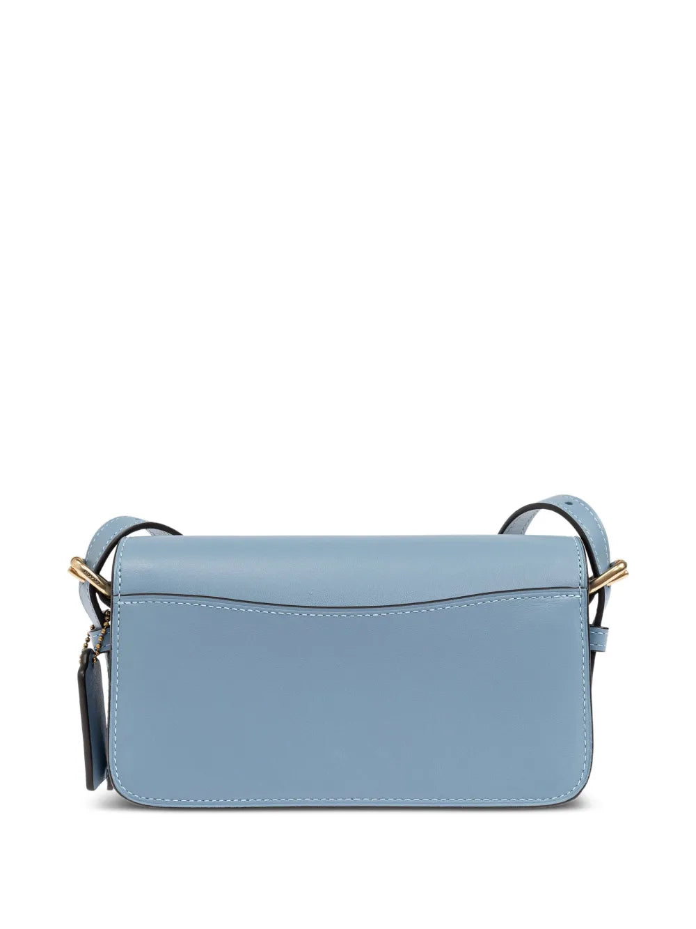 Zoe C-clasp leather shoulder bag