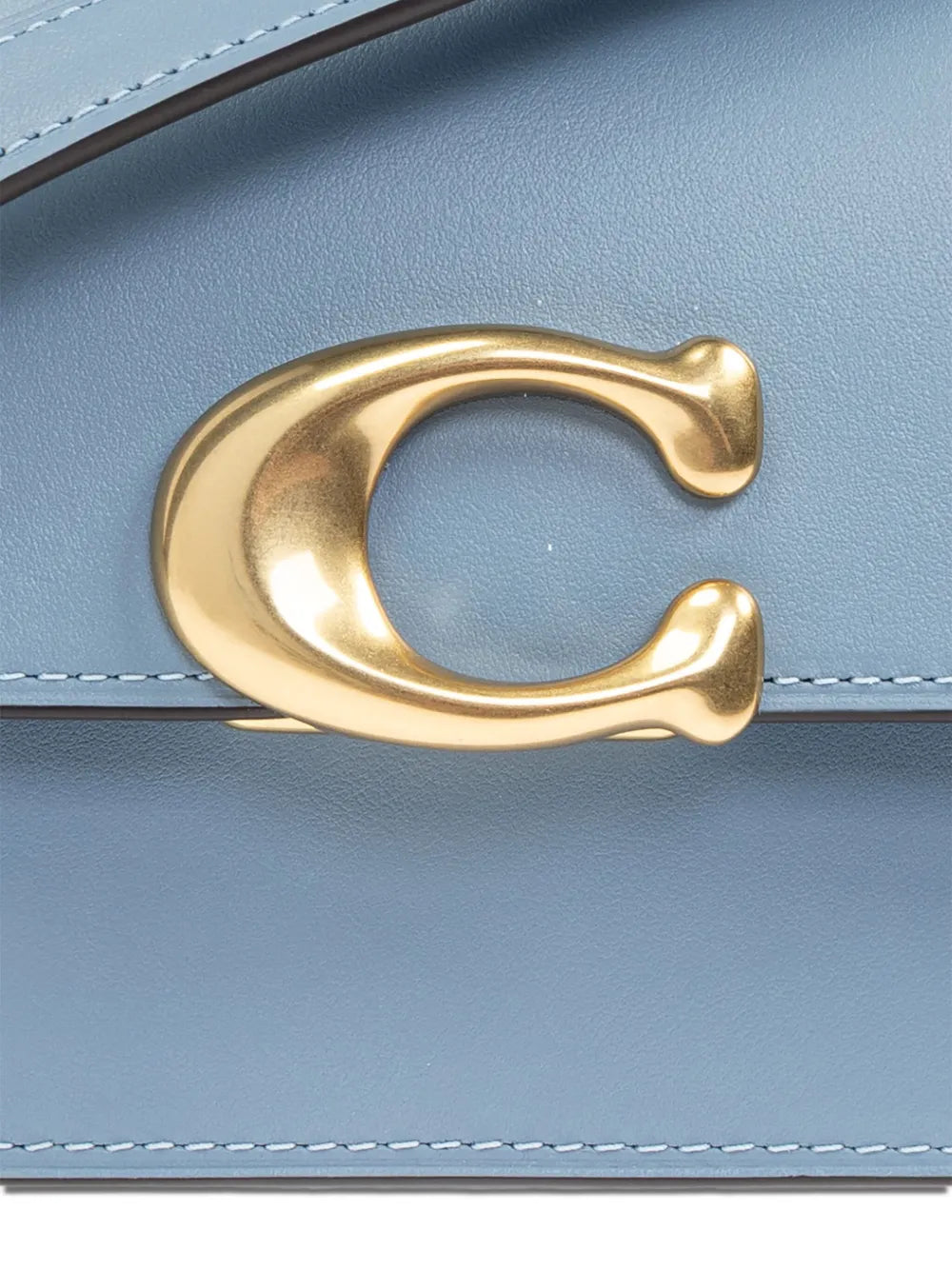 Zoe C-clasp leather shoulder bag