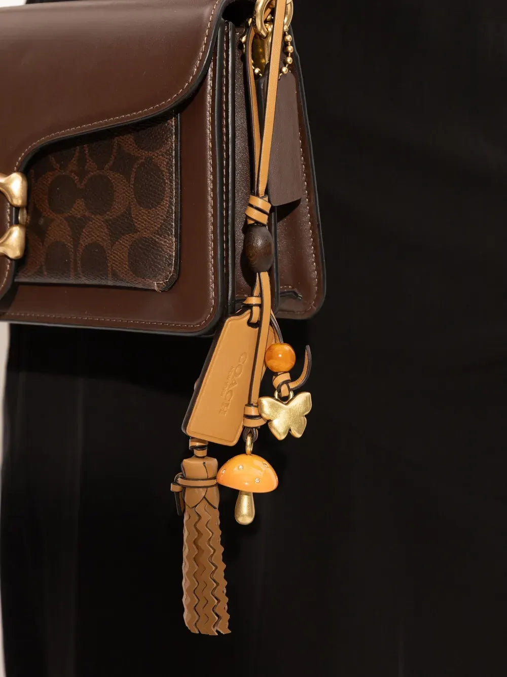 Mushroom Heritage bag charm