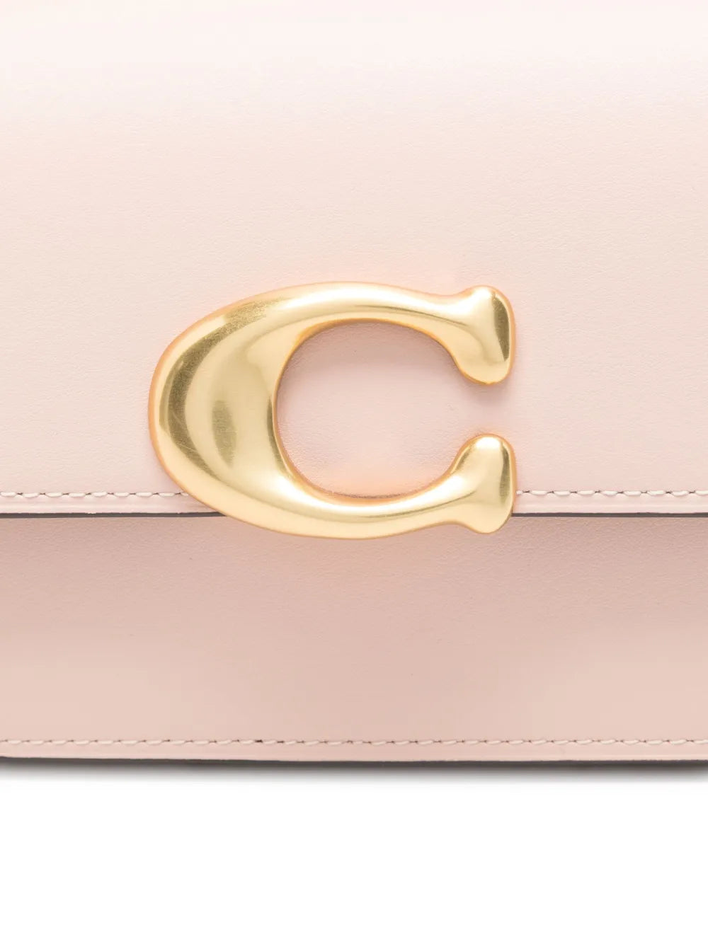 Zoe C-clasp leather shoulder bag