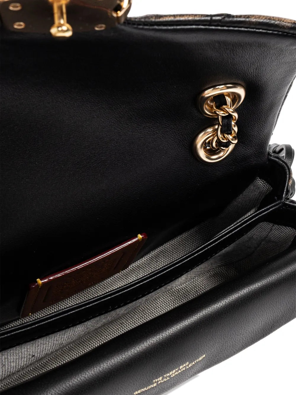 quilted chain shouder bag
