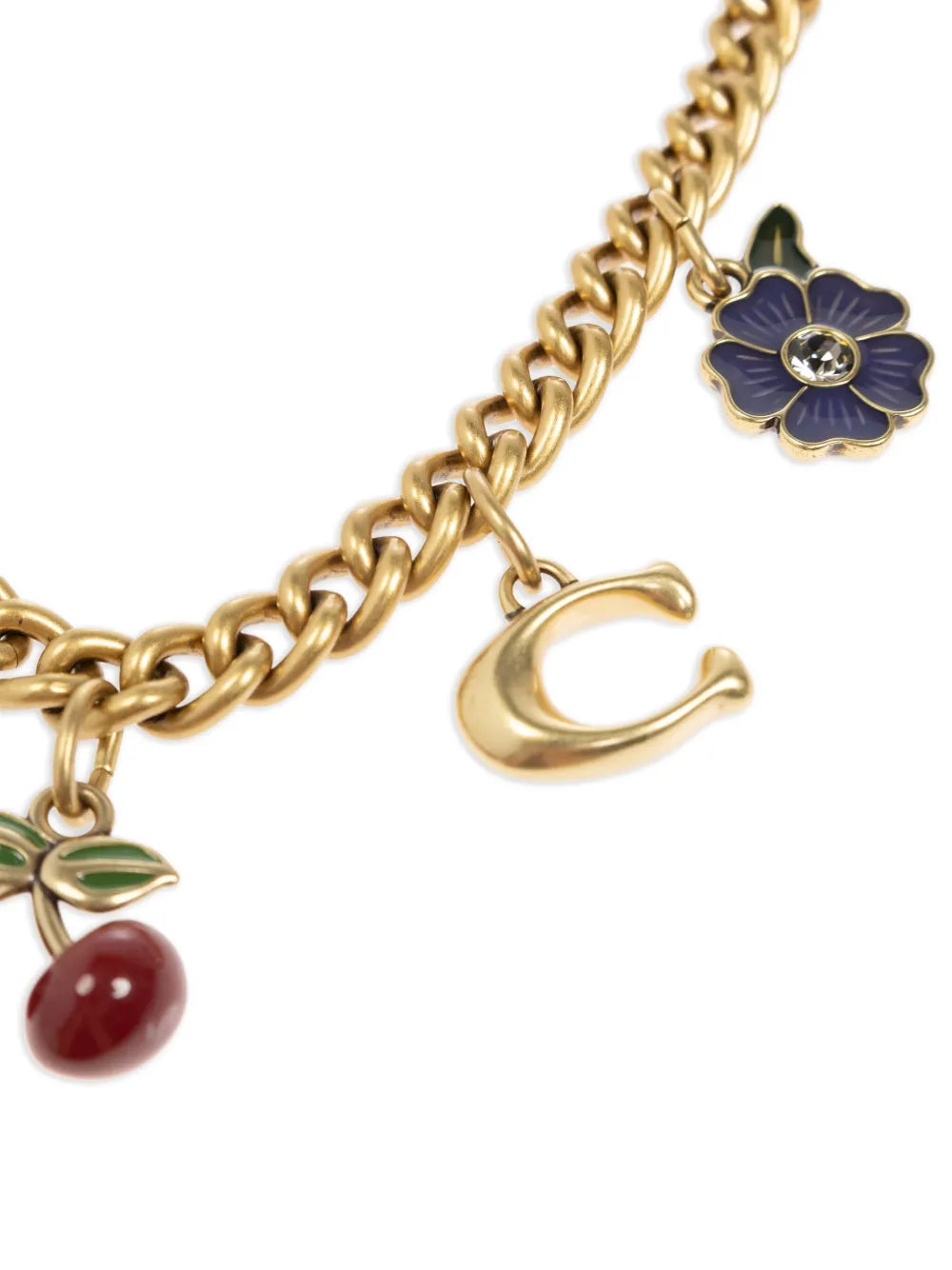charm-embellished keychain