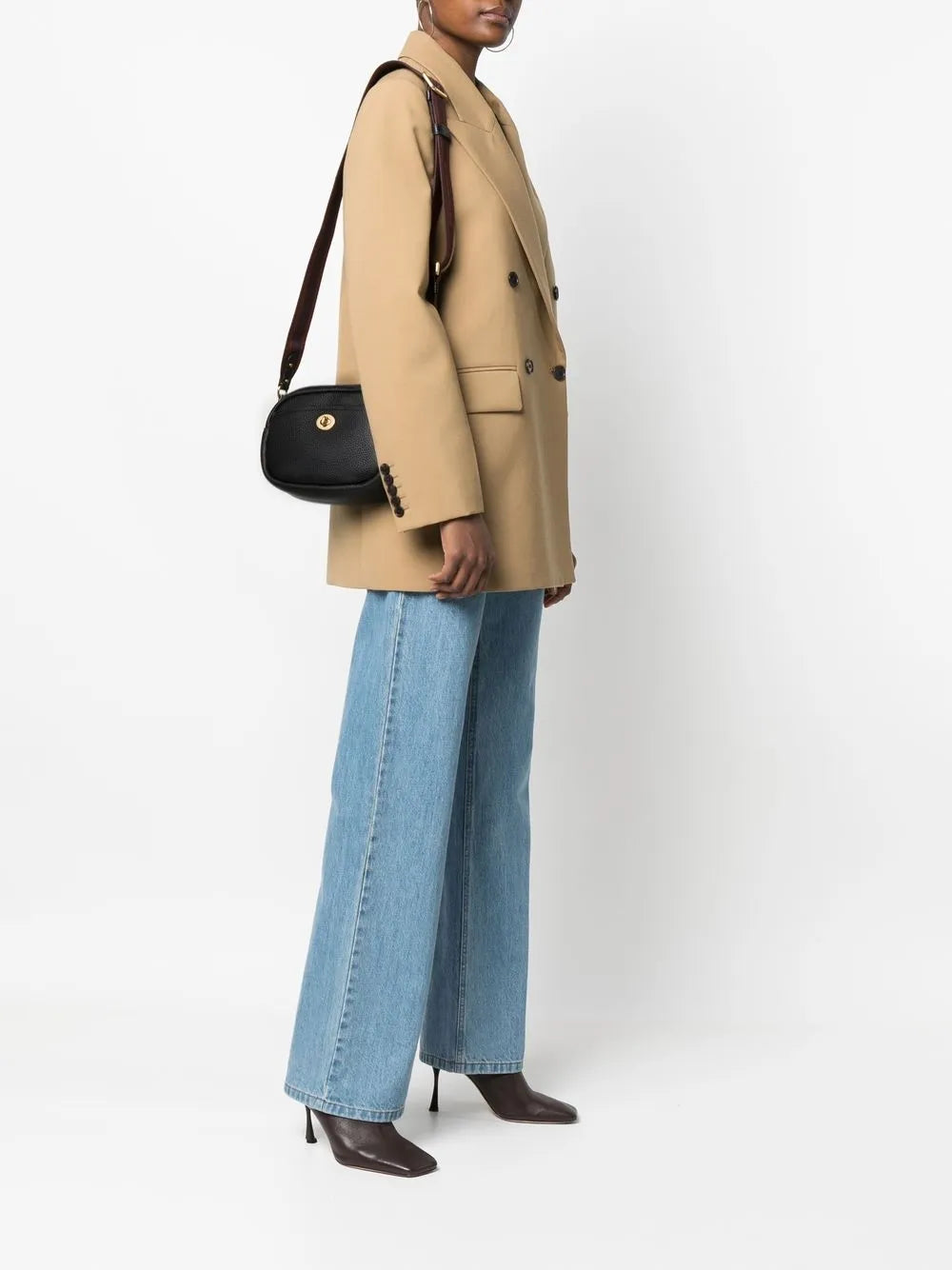 oval cross-body bag
