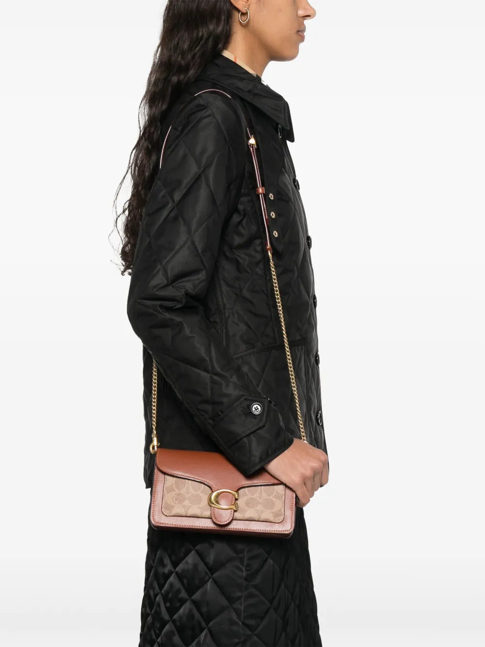 Tabby clutch bag
