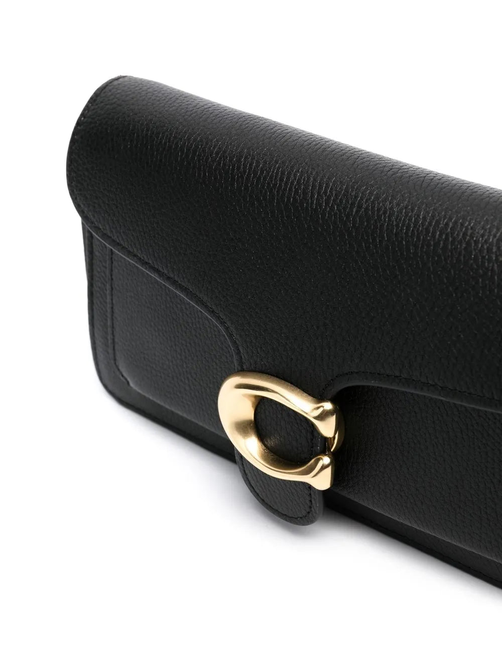 Tabby leather clutch bag