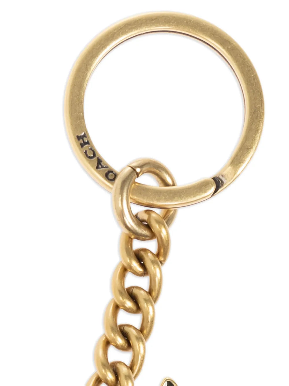 charm-embellished keychain