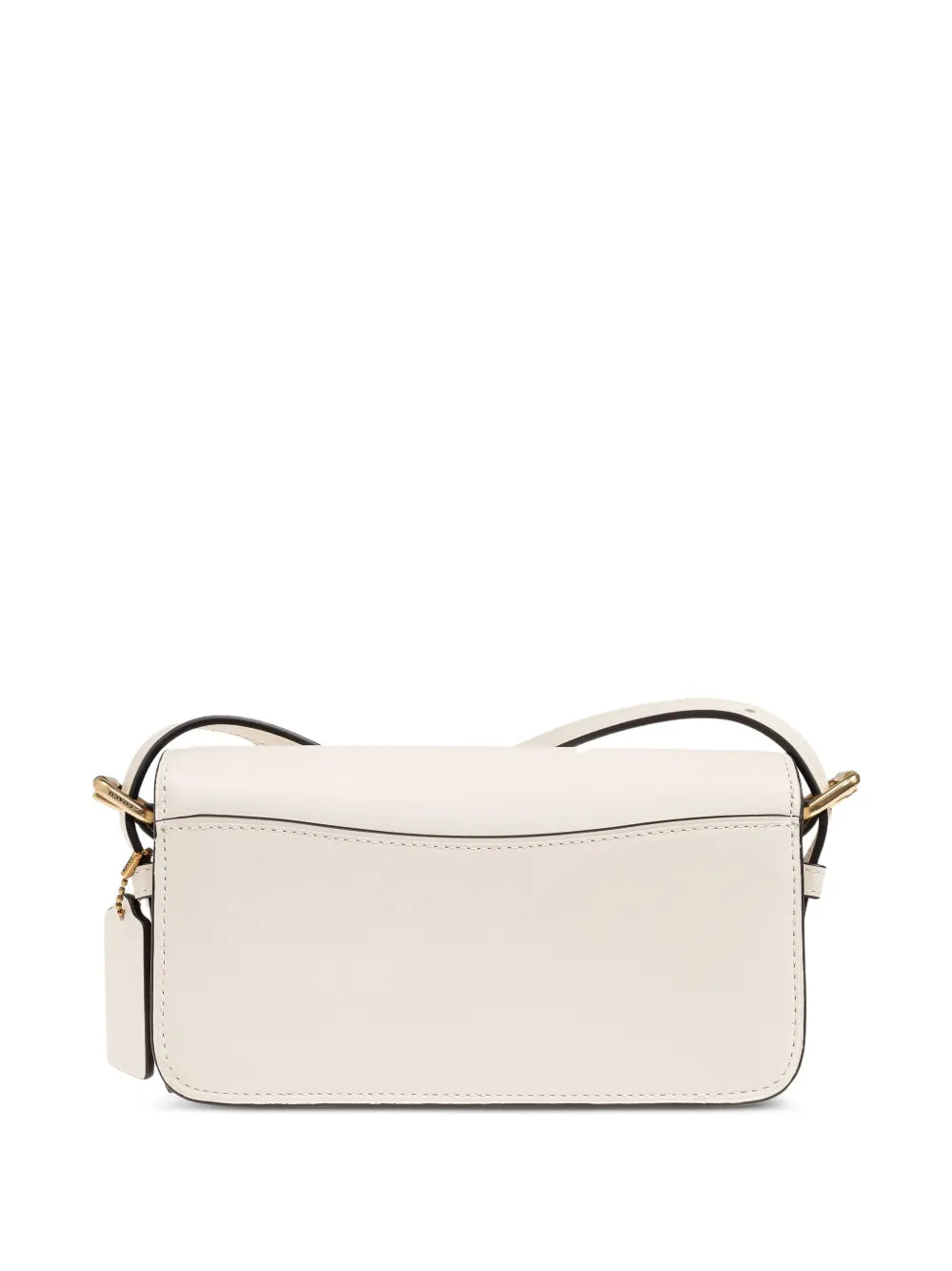 Zoe C-clasp leather shoulder bag