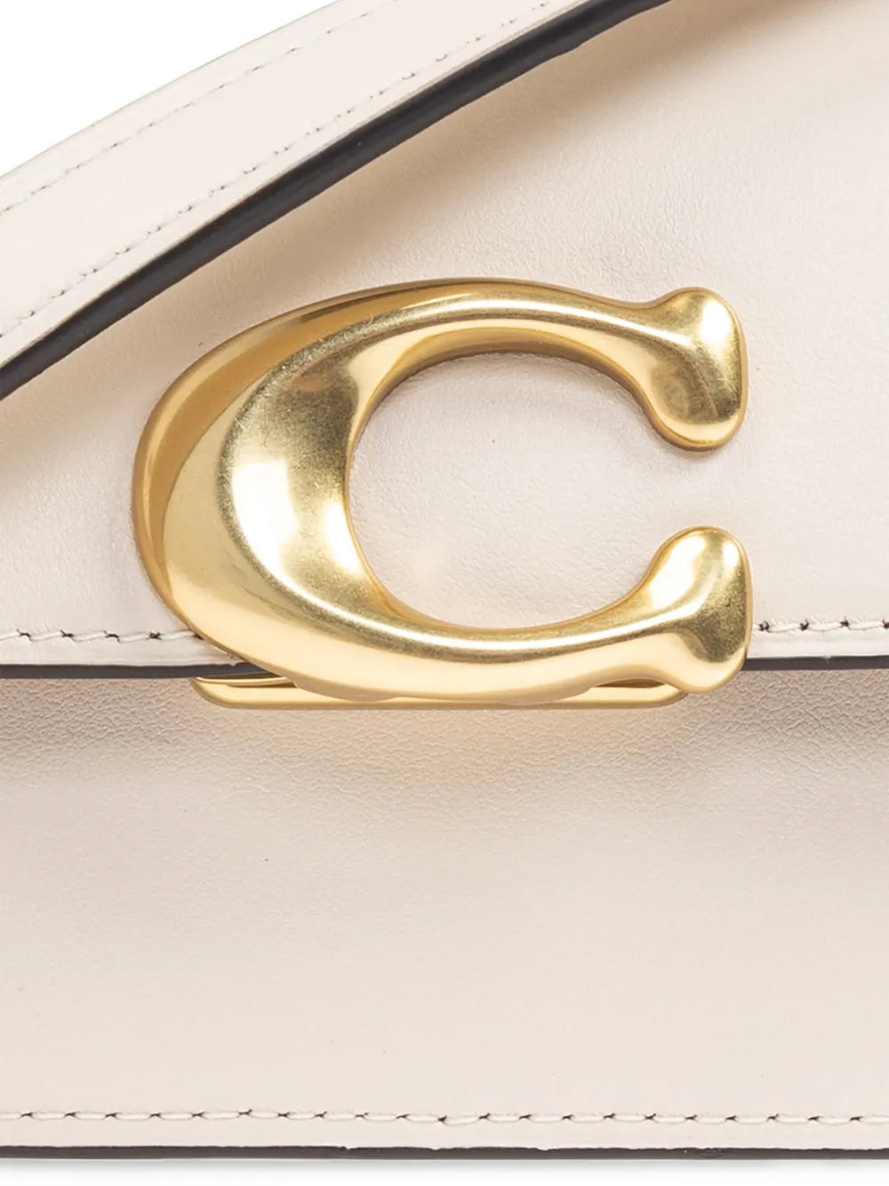 Zoe C-clasp leather shoulder bag