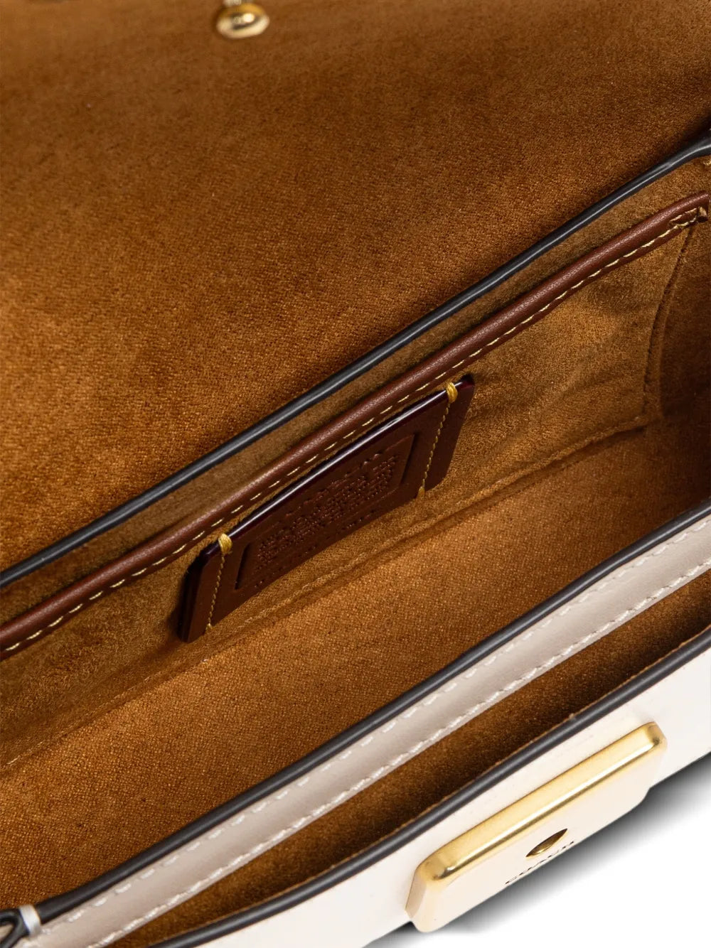 Zoe C-clasp leather shoulder bag