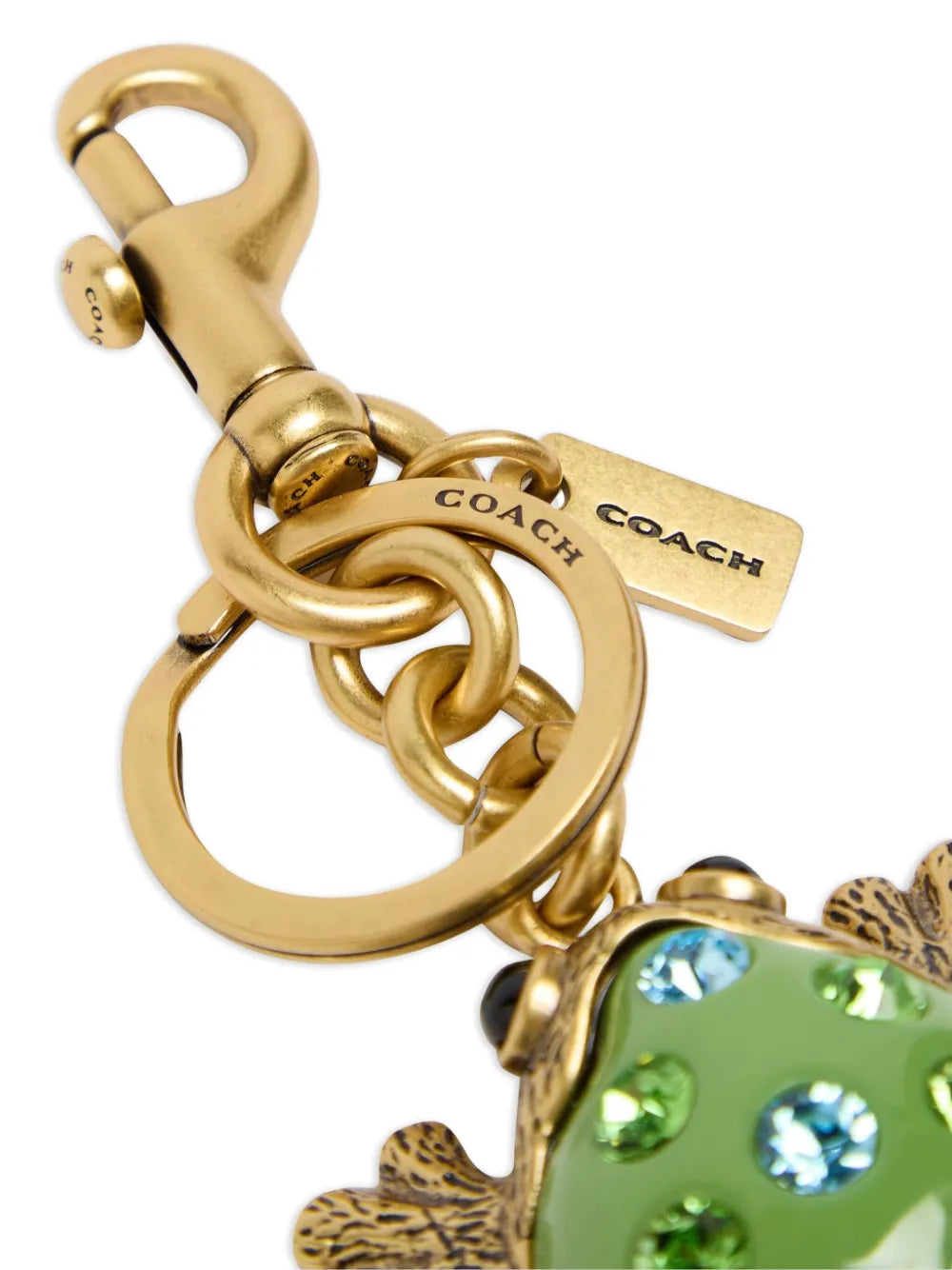 resin frog keyring