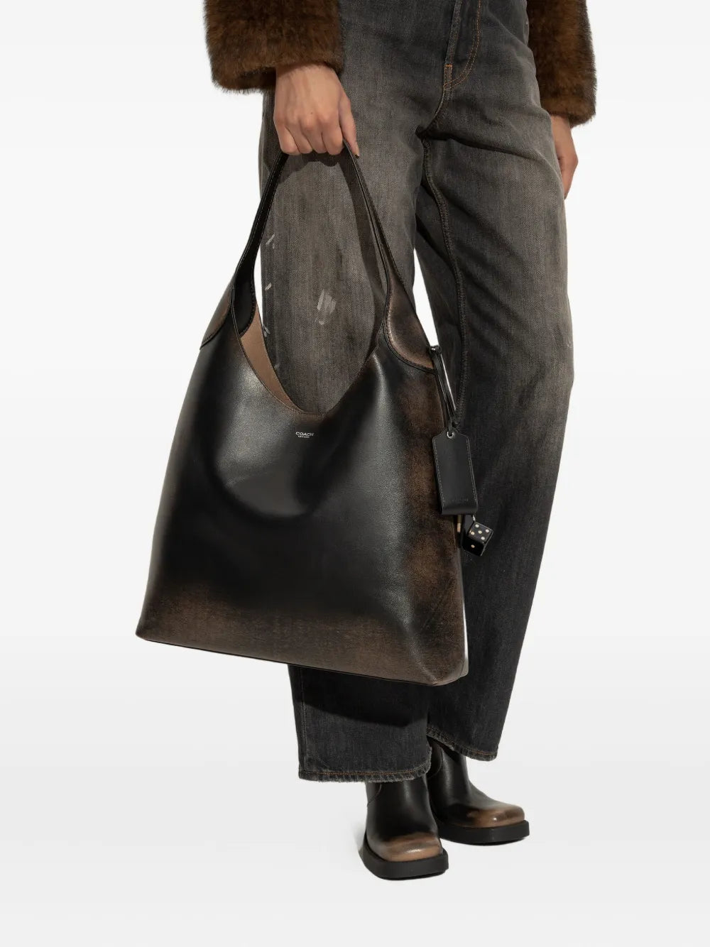 Brooklyn leather shouder bag