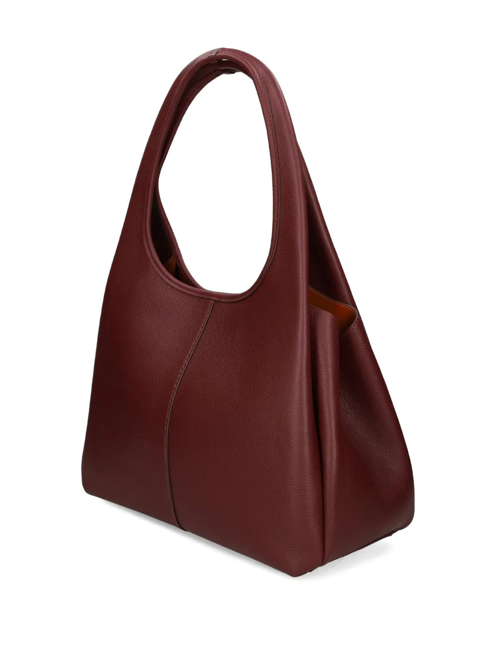medium Lana top-handle leather shoulder bag