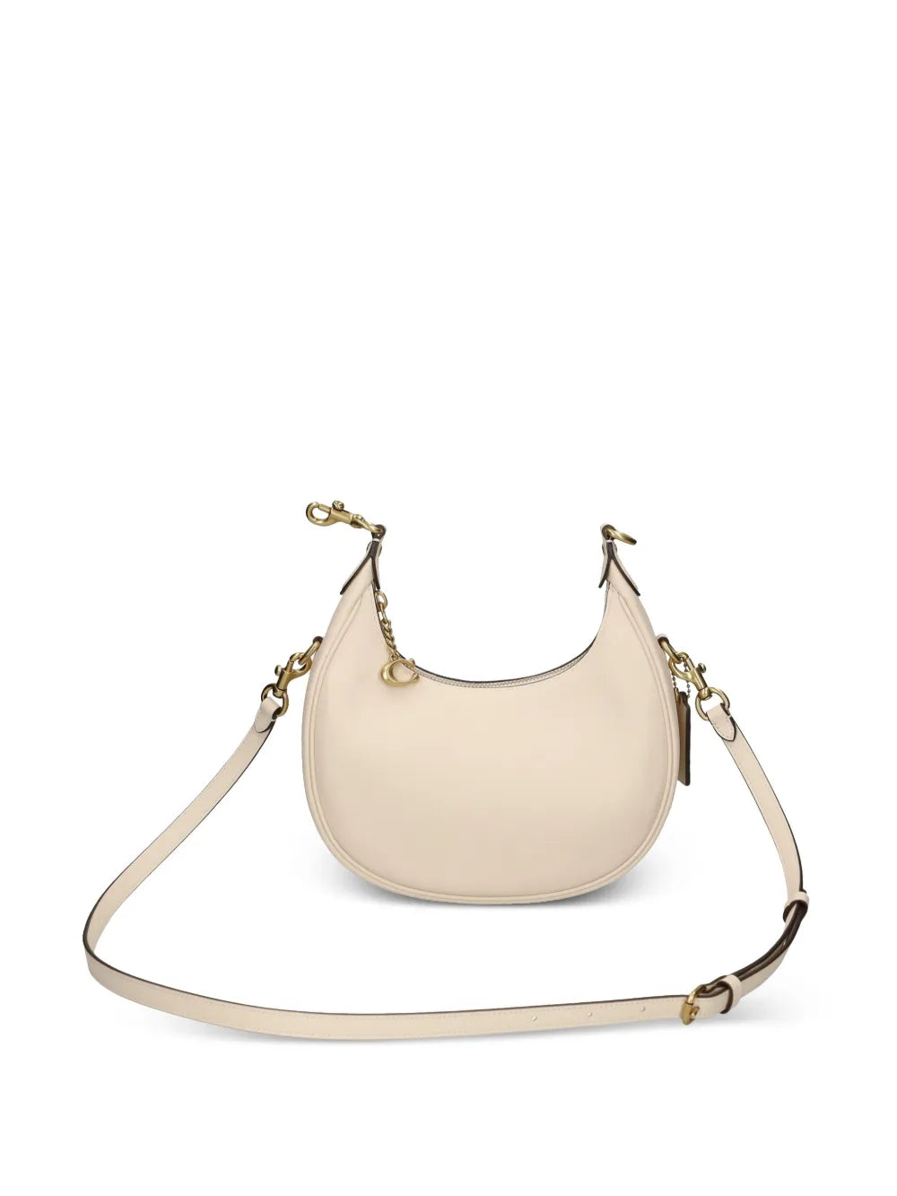 small Jonie 22 half-moon leather shoulder bag