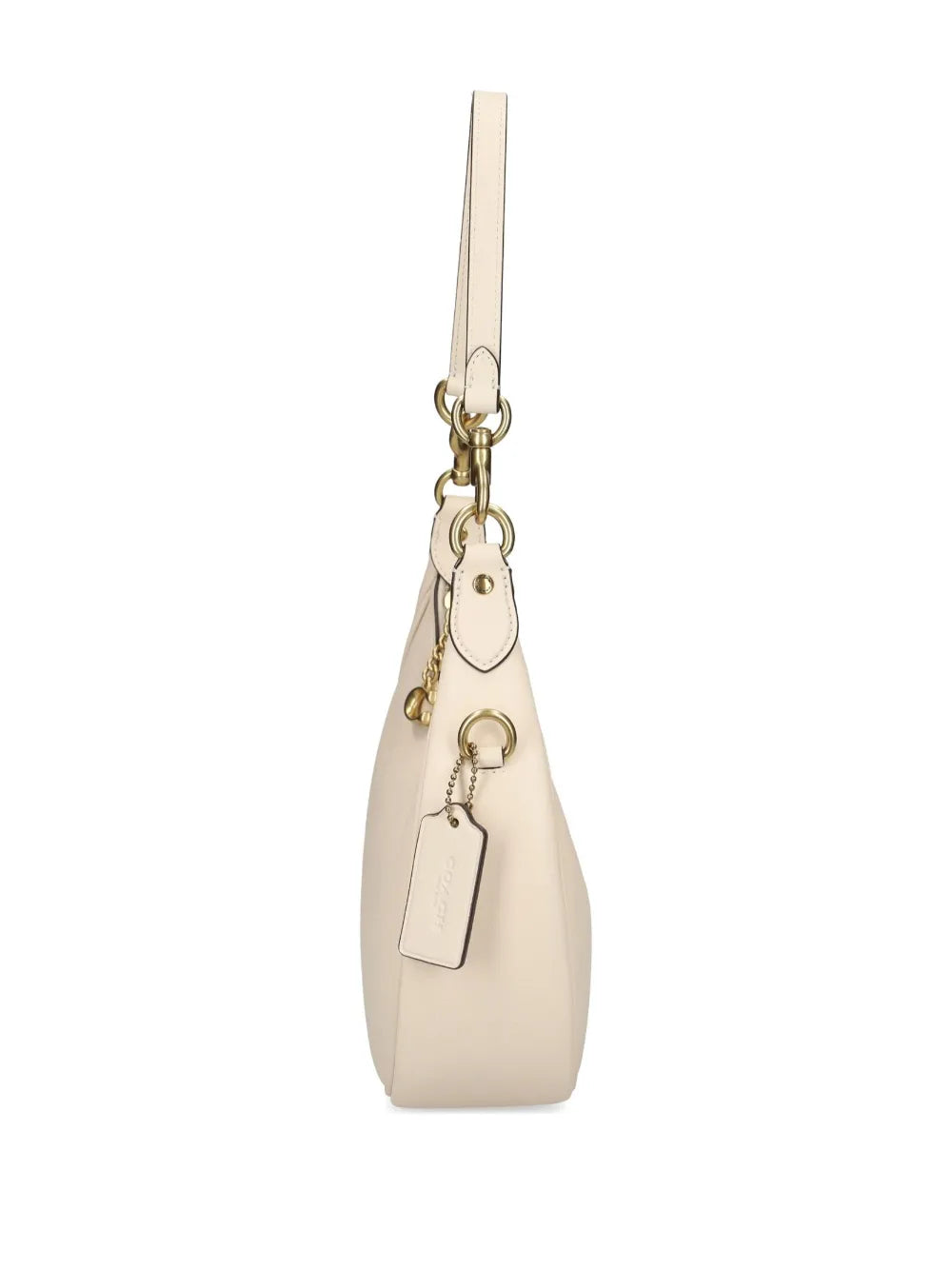 small Jonie 22 half-moon leather shoulder bag