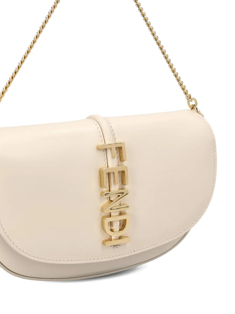 Fendigraphy chain shoulder bag