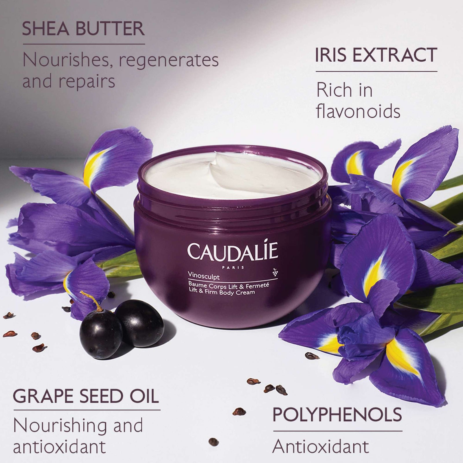 Caudalie Vinosculpt Lift & Firm Body Cream 250 ml