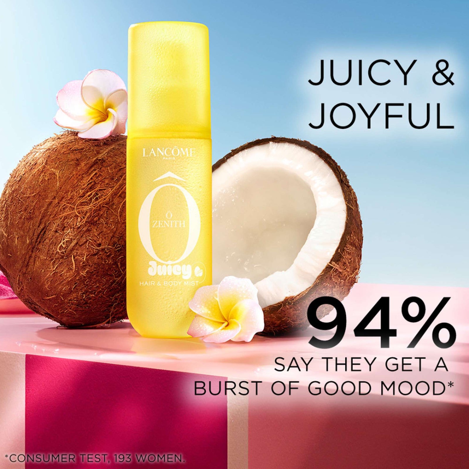 Lancôme O de Lancome Ô Zenith Juicy Hair & Body Mist 100 ml, Your Daily Dose of Sun - Kissed Happiness