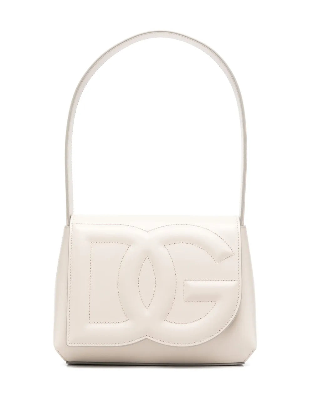DG Logo leather shoulder bag