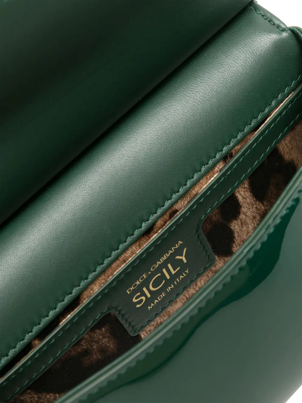 small Sicily patent-leather tote bag