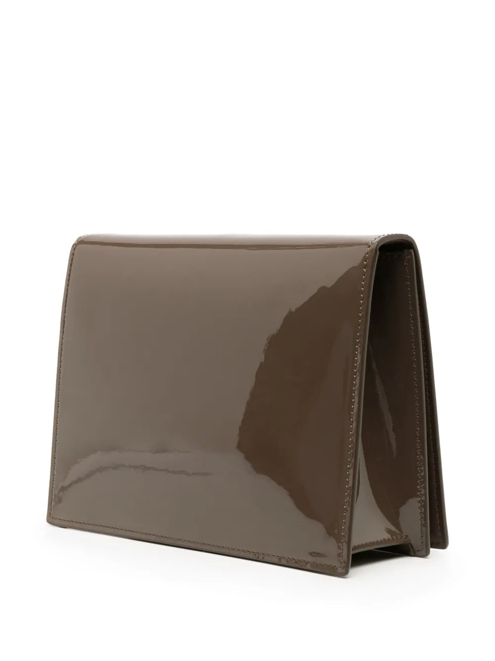 DG Logo patent leather crossbody bag
