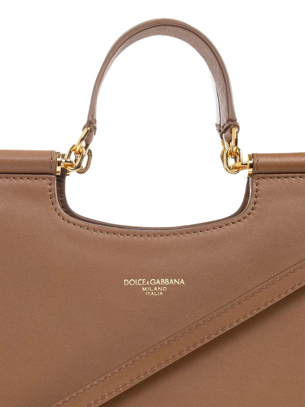 top-handle leather tote bag