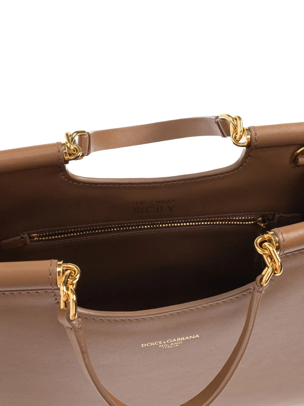 top-handle leather tote bag