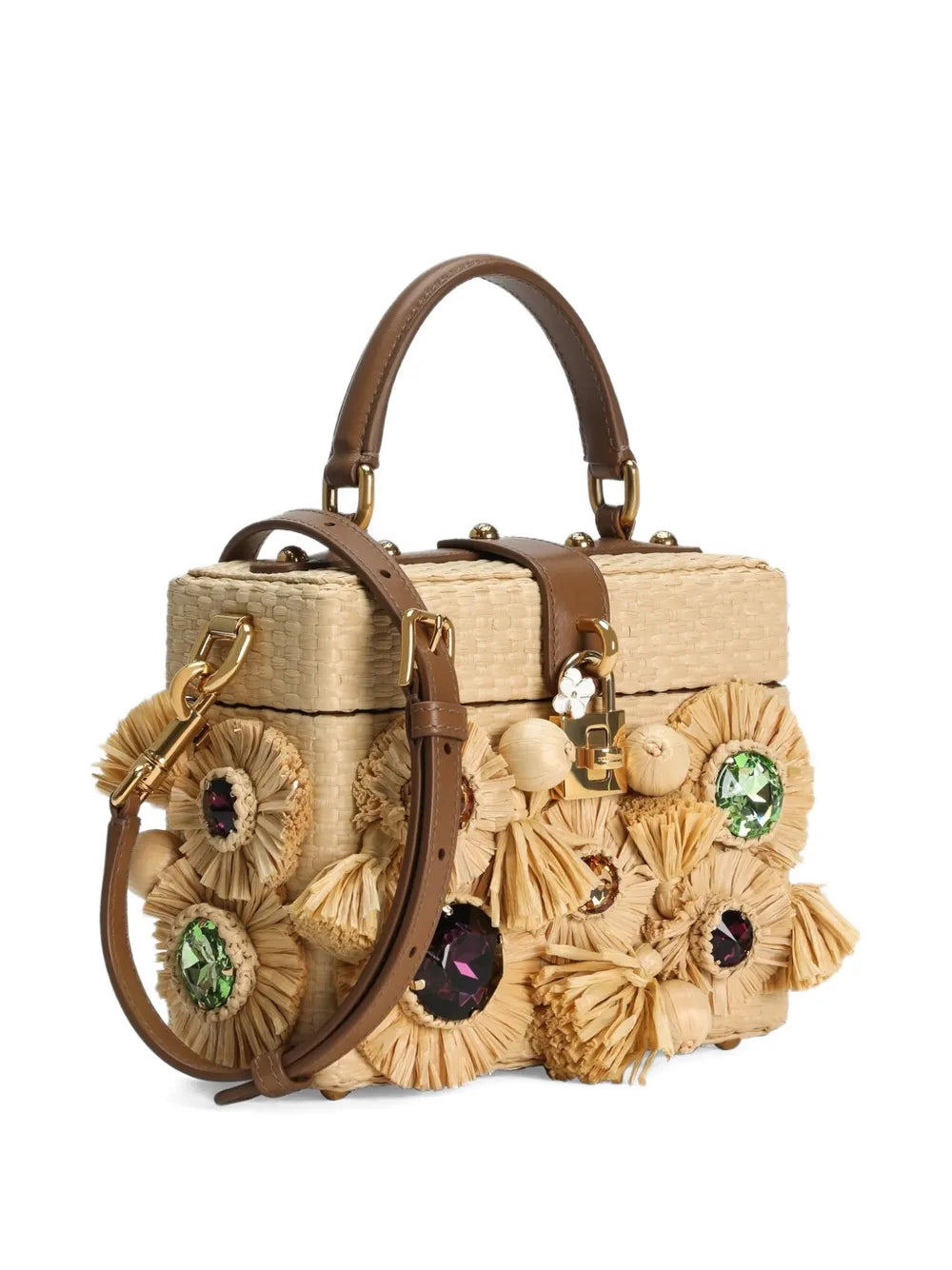 crystal-embellished tote bag