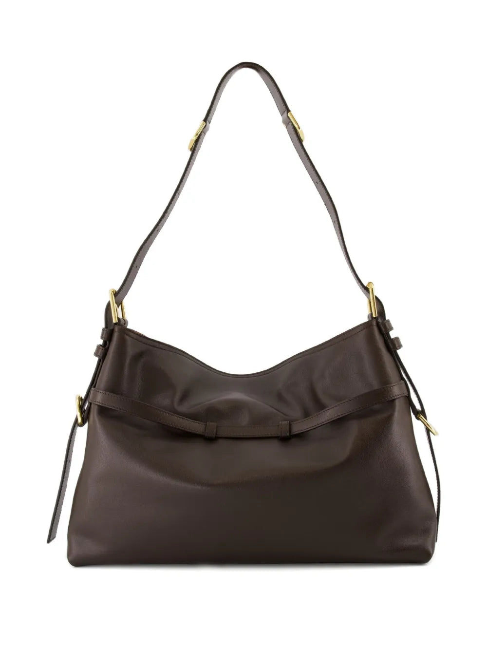 medium Voyou buckle-fastening calfskin shoulder bag