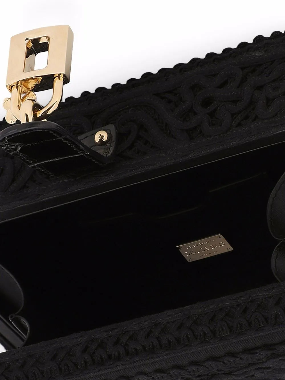 Dolce Box cordonetto-detail top-handle bag